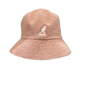 Kangol Bermuda Bucket Hat Pink Terrycloth Small K3050ST
